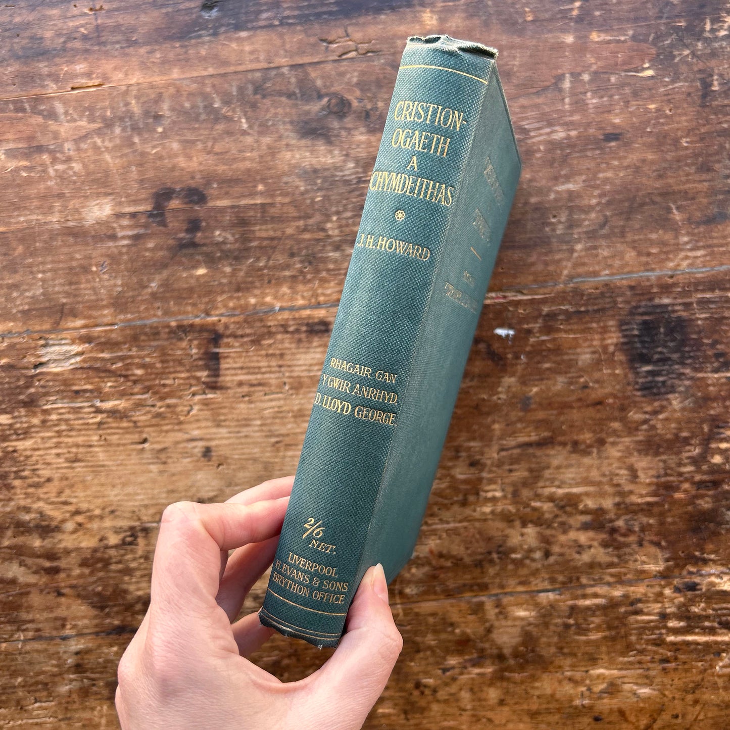 Cristionogaeth a Chymdeithas - D. Lloyd George - J. H. Howard - 1914 1st edition (Preloved)