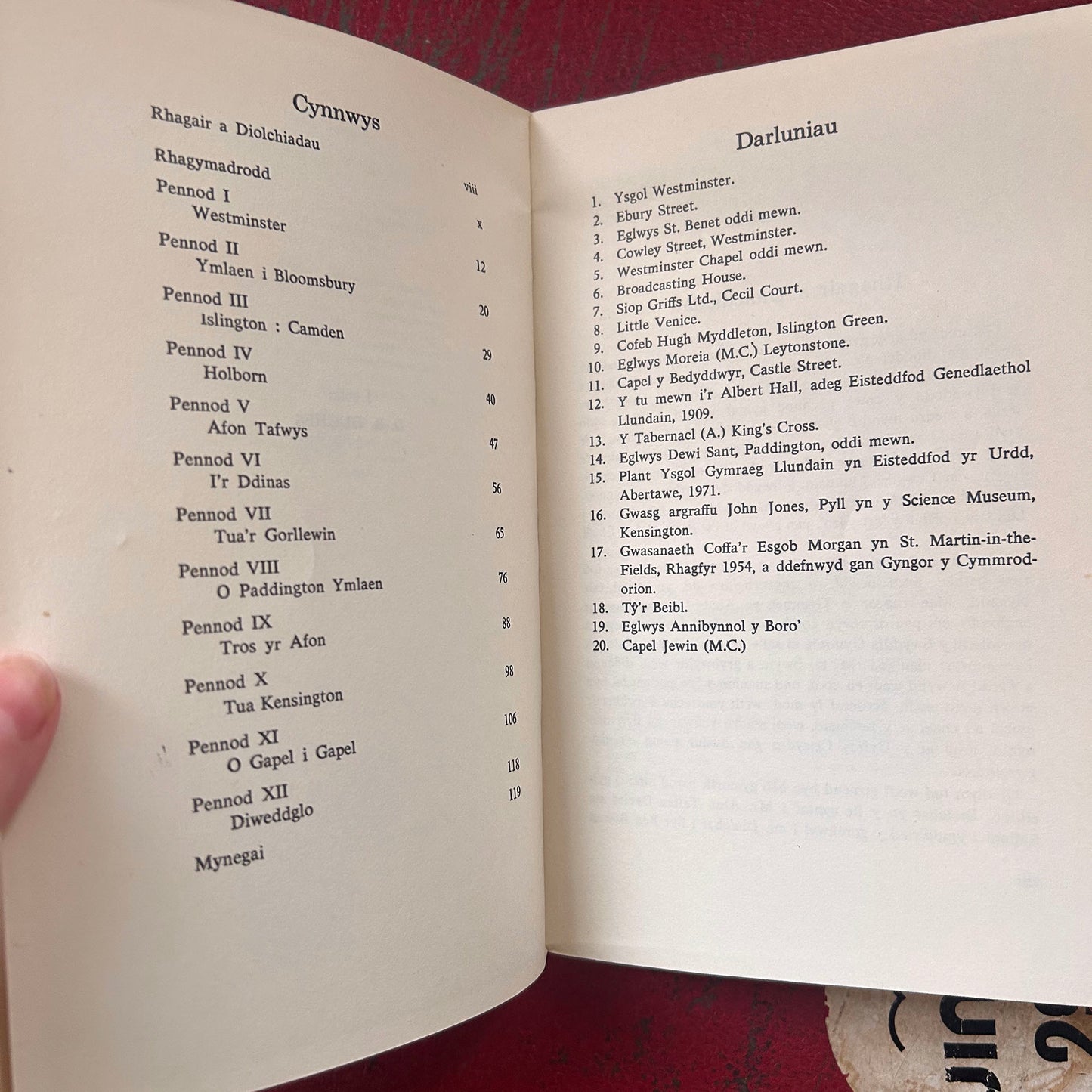 Crwydro Llundain - Wandering / Touring London - 1977 (Preloved)