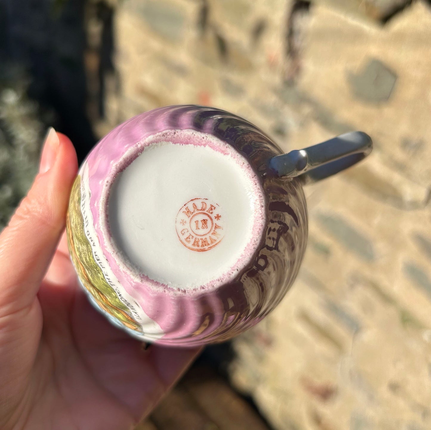 Cup & Saucer - Llandudno Pier and Little Ormes Head - Antique Souvenir (Preloved)