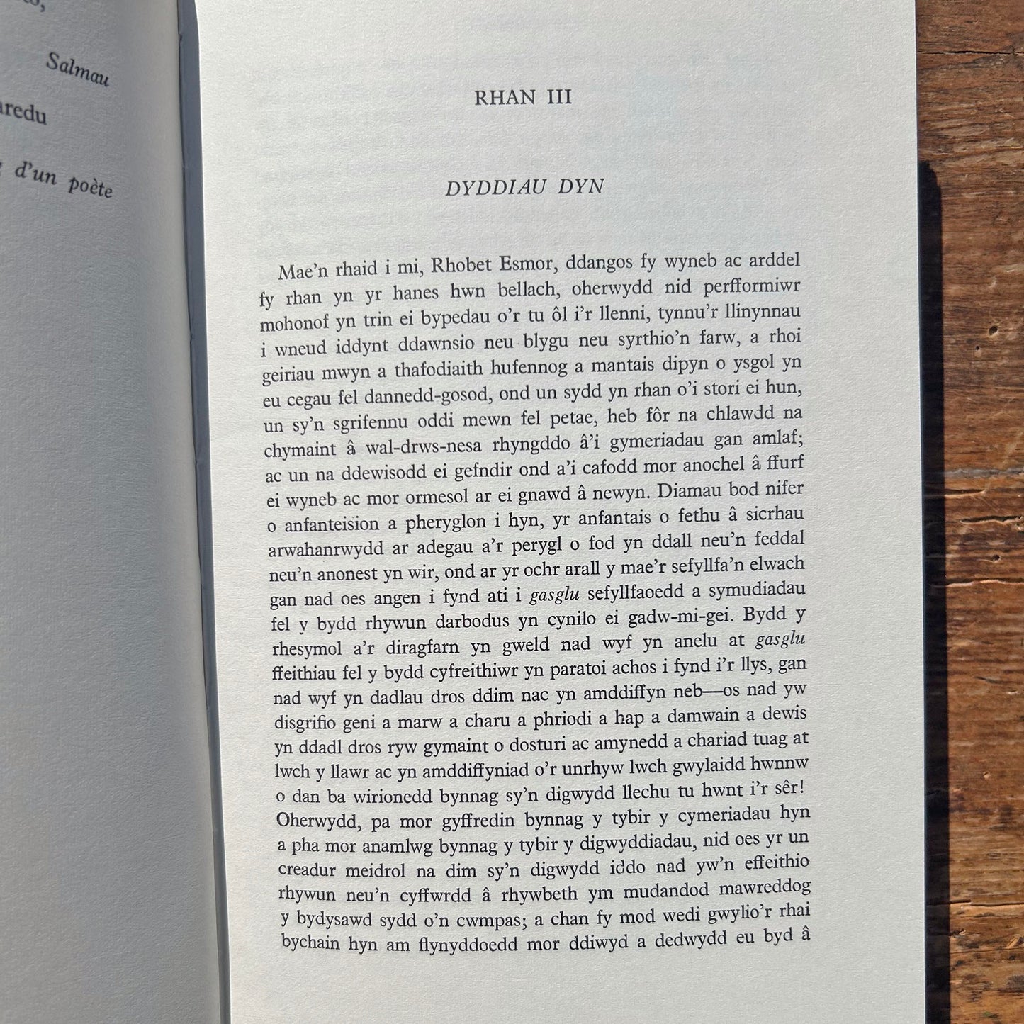 Cwm Hiraeth - Dyddiau Dyn - Rhydwen Williams (Preloved)