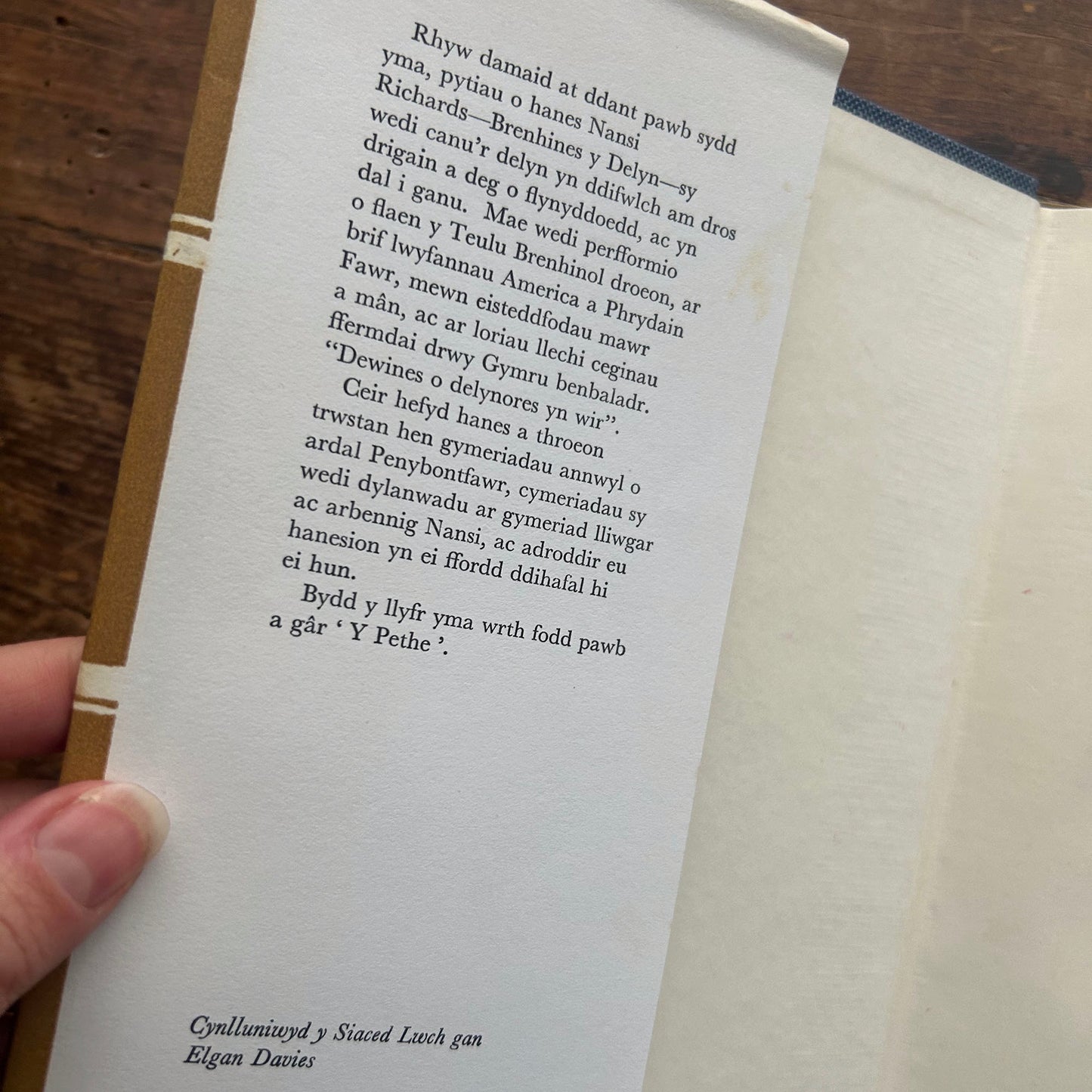 Cwpwrdd Nansi - Nansi Richards / Telynores Maldwyn (Preloved)