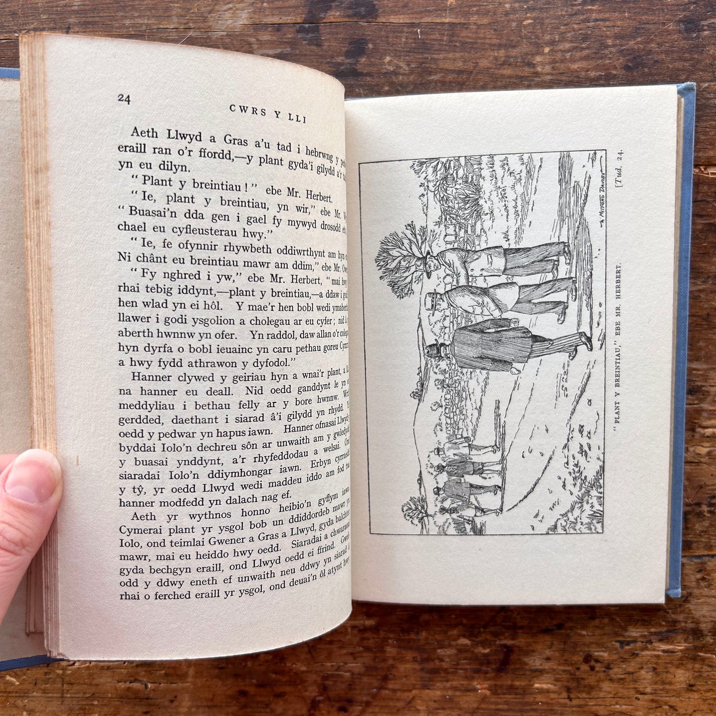 Cwrs y Lli - Moelona - 1927 1st edition (Preloved)