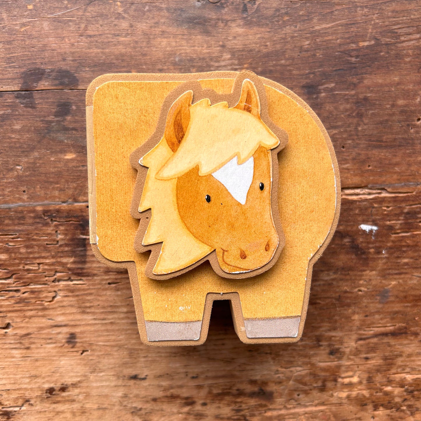 Cyfres y Buarth: Carlam y Ceffyl - Toy / Book (Preloved)