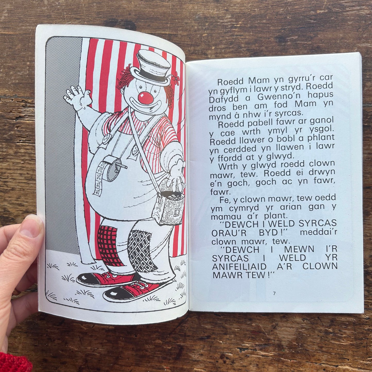 Dafydd a Gwenno yn y Syrcas - Morfudd Strange 1980 (Preloved)