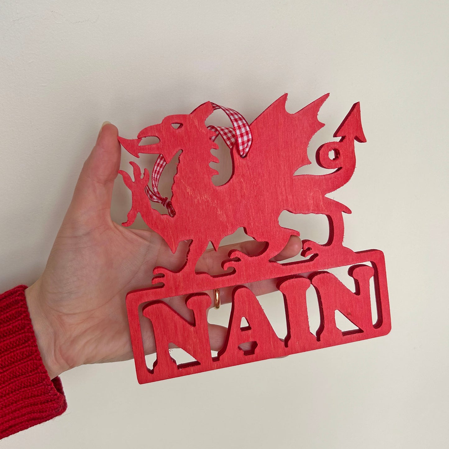 Decoration / Plaque - Dragon - Nain - Grandma / Nan
