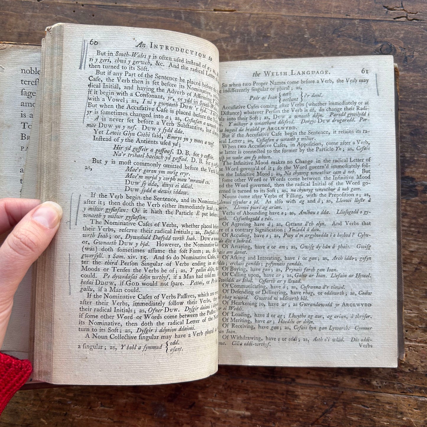 Dictionary / Geiriadur - Antiquae Linguae Britannicae - Richards Welsh & English - Antique 1759 (Preloved)