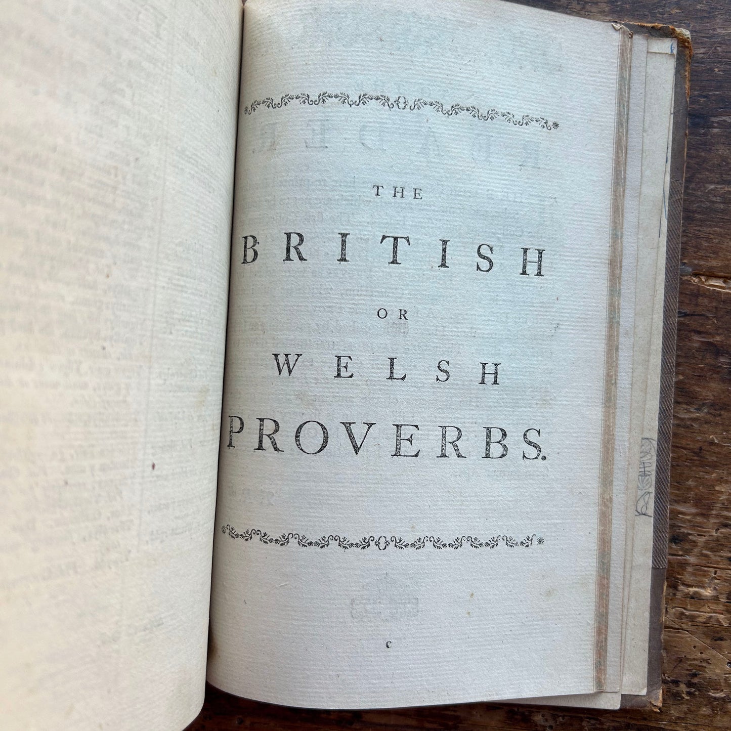 Dictionary / Geiriadur - Antiquae Linguae Britannicae - Richards Welsh & English - Antique 1759 (Preloved)
