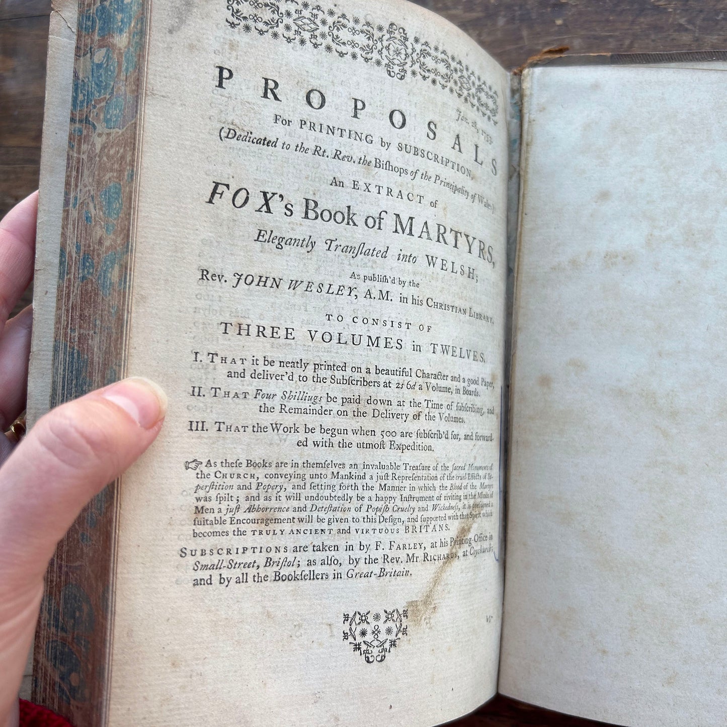 Dictionary / Geiriadur - Antiquae Linguae Britannicae - Richards Welsh & English - Antique 1759 (Preloved)