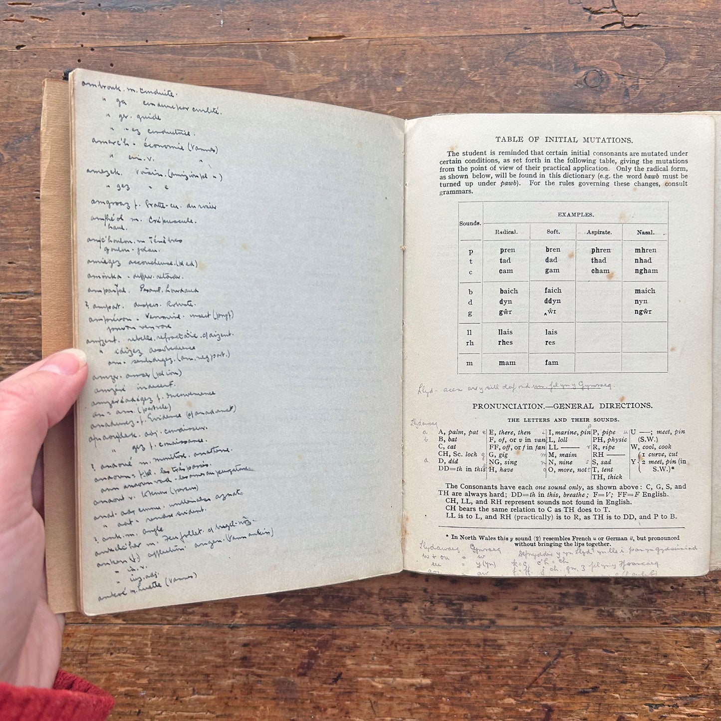 Dictionary / Geiriadur - Spurrell's Welsh & English - Antique 1915 (Preloved)