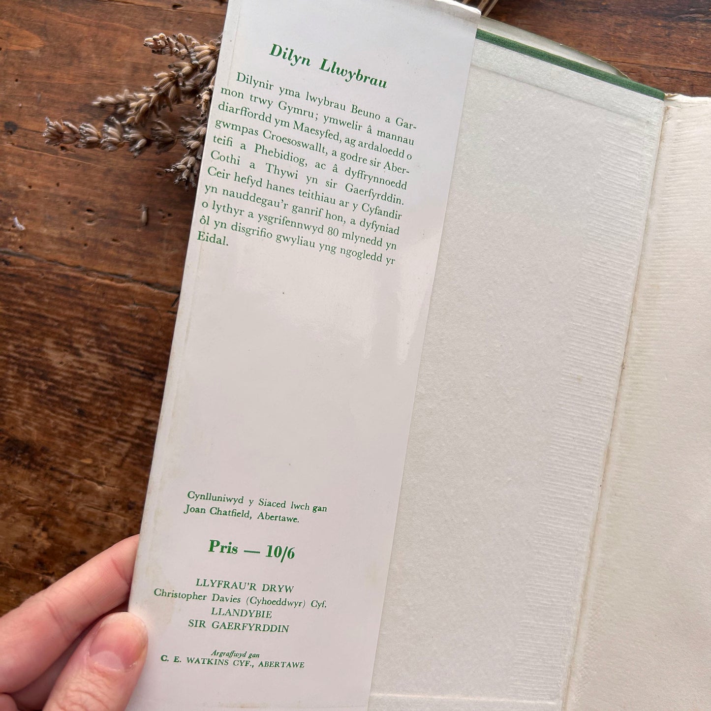 Dilyn Llwybrau - T. I. Ellis - 1967 (Preloved)