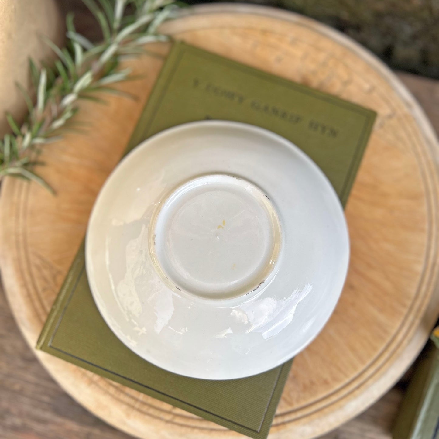 Dish / Small Plate - Welsh Costumes - Antique Souvenir (Preloved)