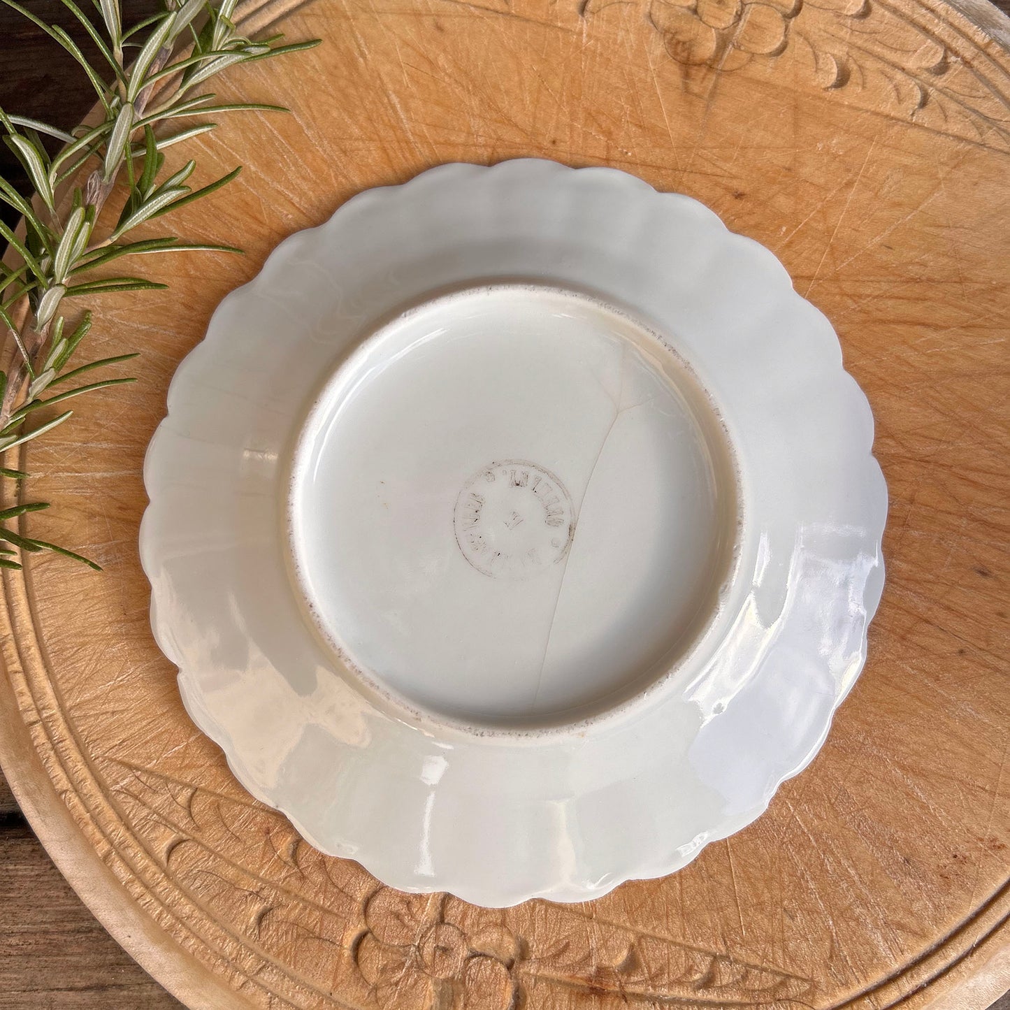 Dish / Small Plate - Welsh Costumes - Antique Souvenir (Preloved)