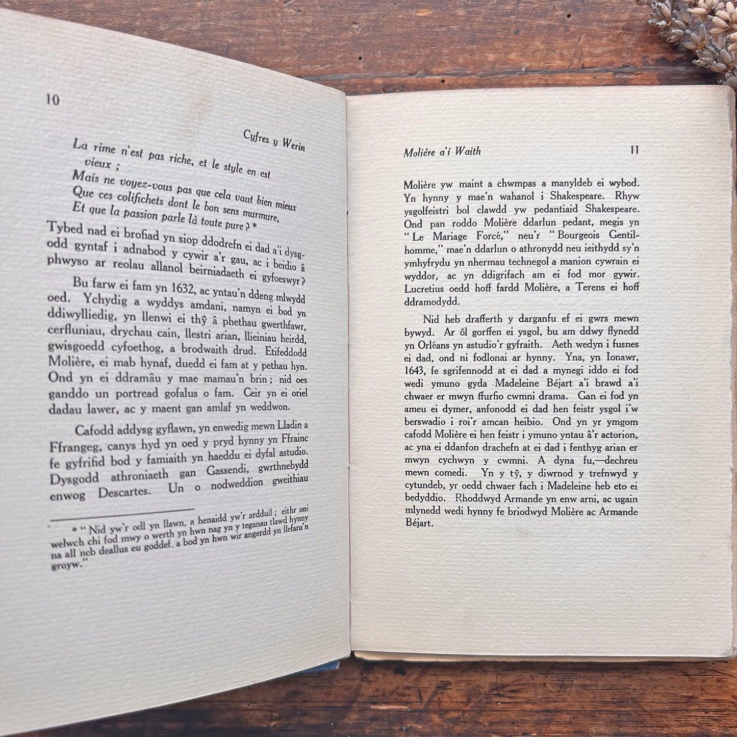 Doctor er ei Waethaf - Moliere - 1924 (Preloved)