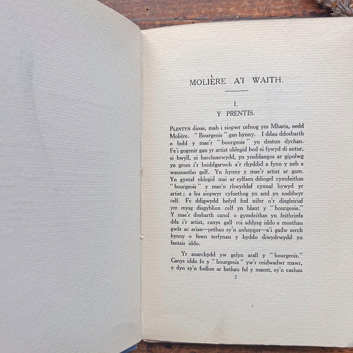 Doctor er ei Waethaf - Moliere - 1924 (Preloved)