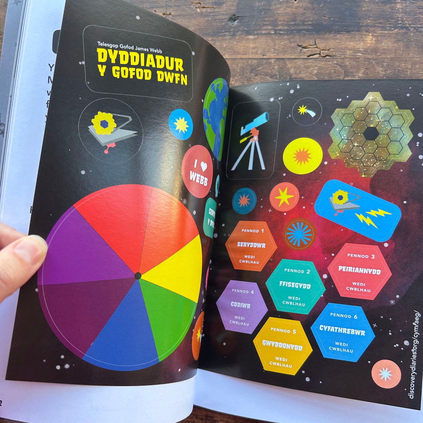 Dyddiadur y Gofod Dwfn / Deep Space Diary (Preloved / Like New)