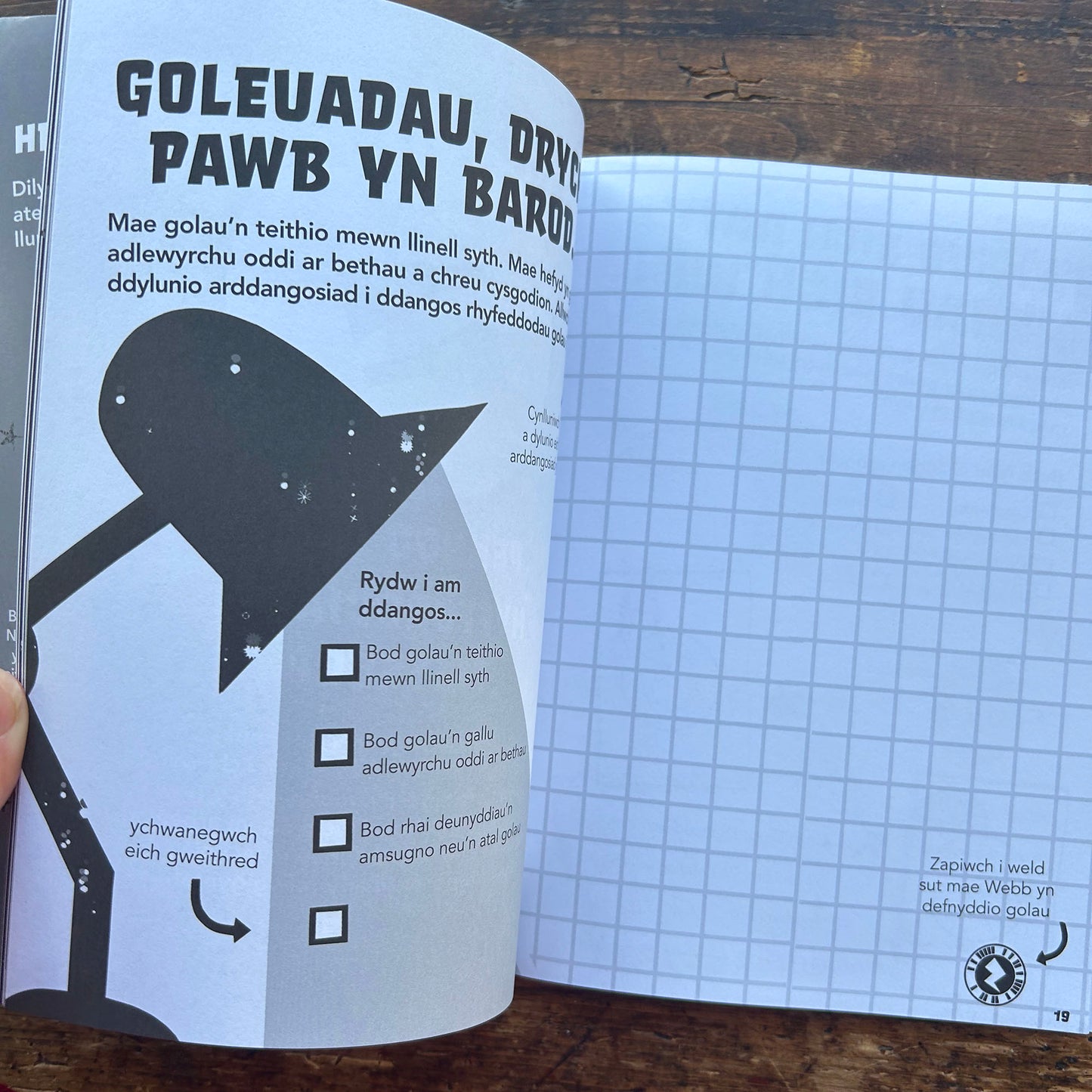 Dyddiadur y Gofod Dwfn / Deep Space Diary (Preloved / Like New)