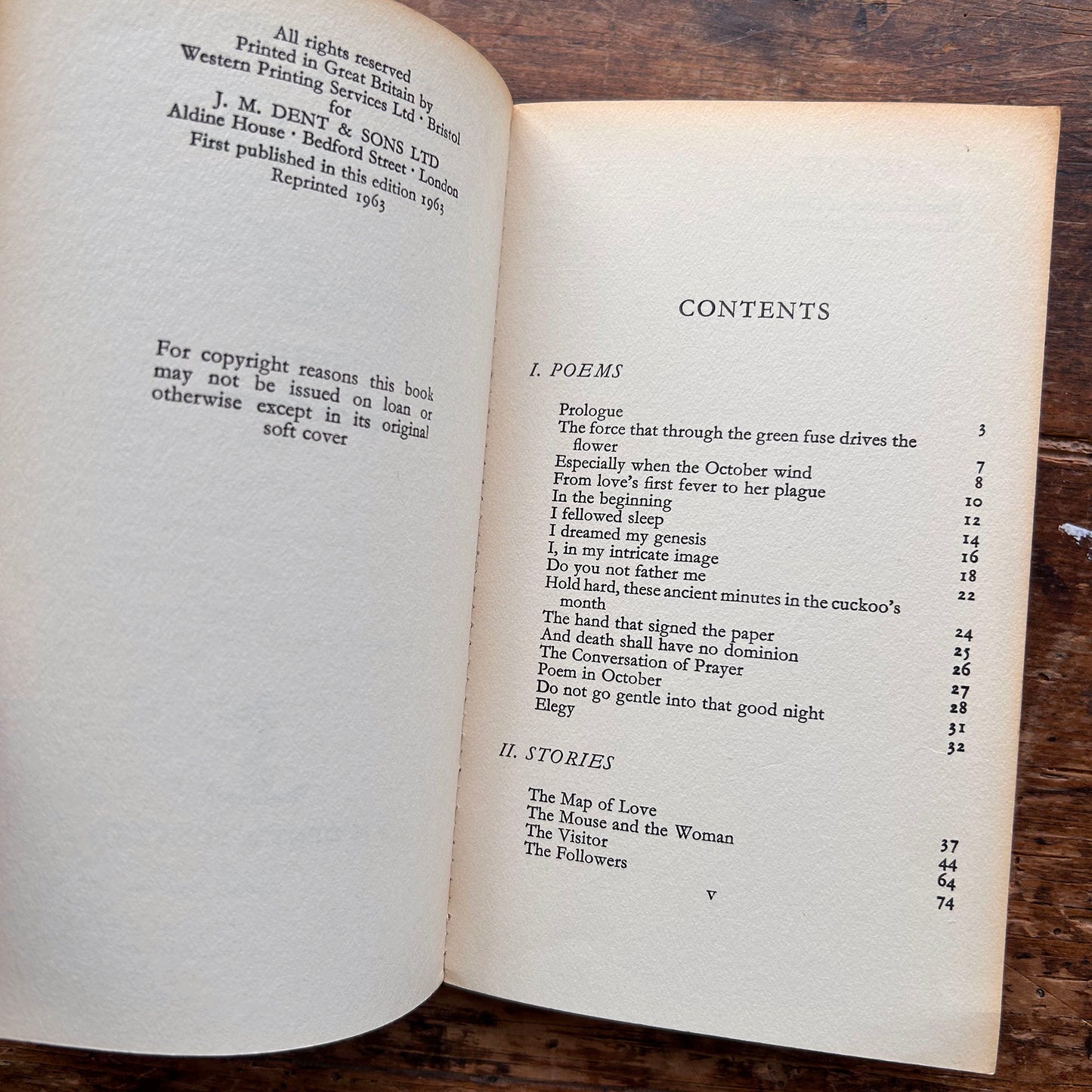 Dylan Thomas: Miscellany - 1963 (Preloved)