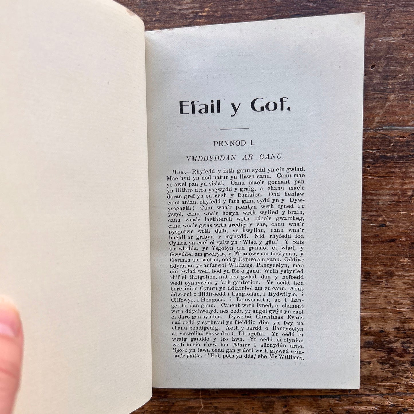 Efail y Gof - Ymddyddanion ar Brif Bynciau’r Dydd - Parch. D. Oliver Edwards - 1907 (Preloved)