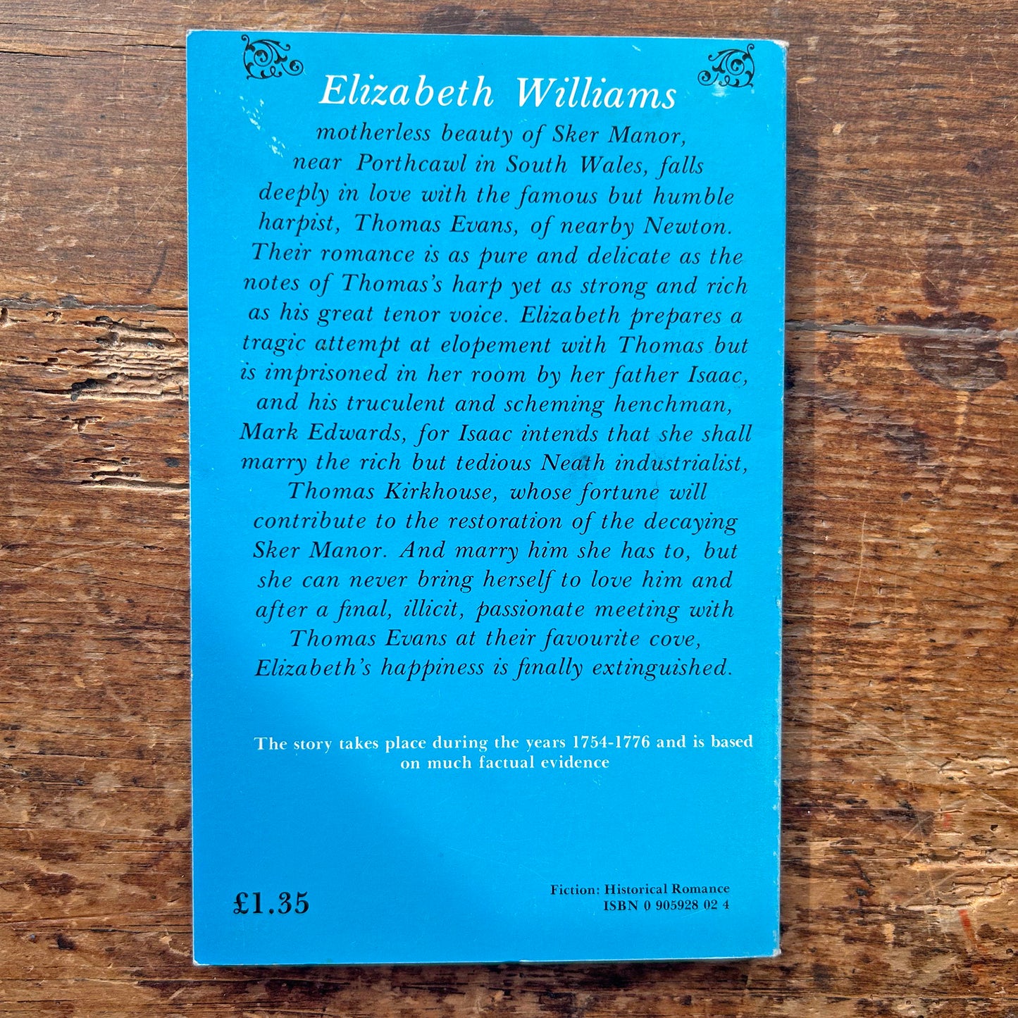 Elizabeth: Fair Maid of Sker - Alun Morgan 1979 (Preloved)
