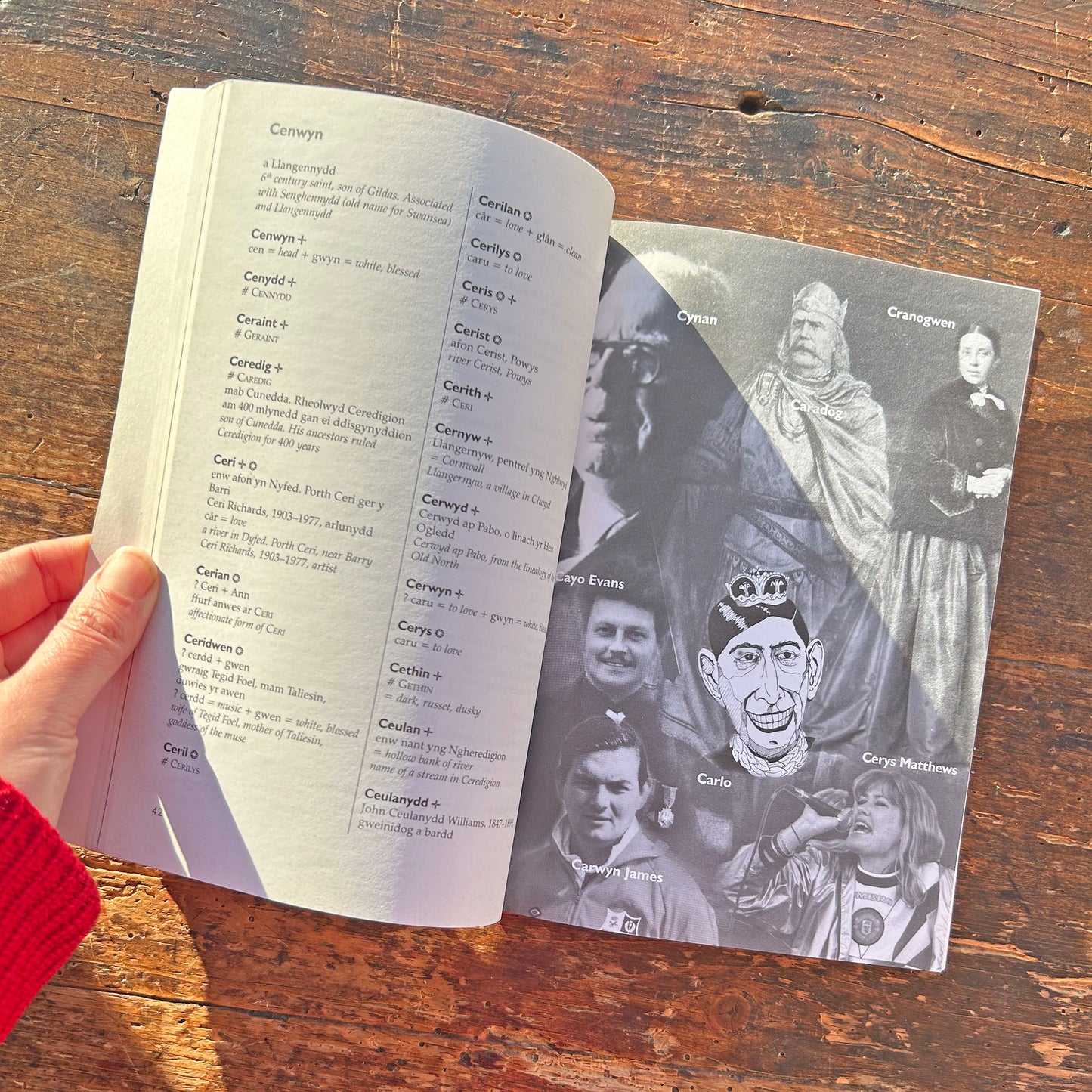 Enwau'r Cymry / Welsh First Names (Preloved)