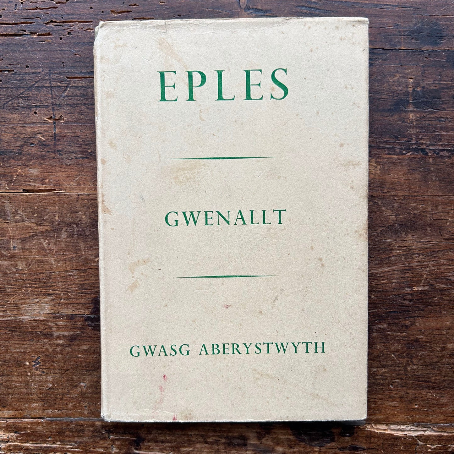 Eples - Gwenallt - Poetry 1951 (Preloved)