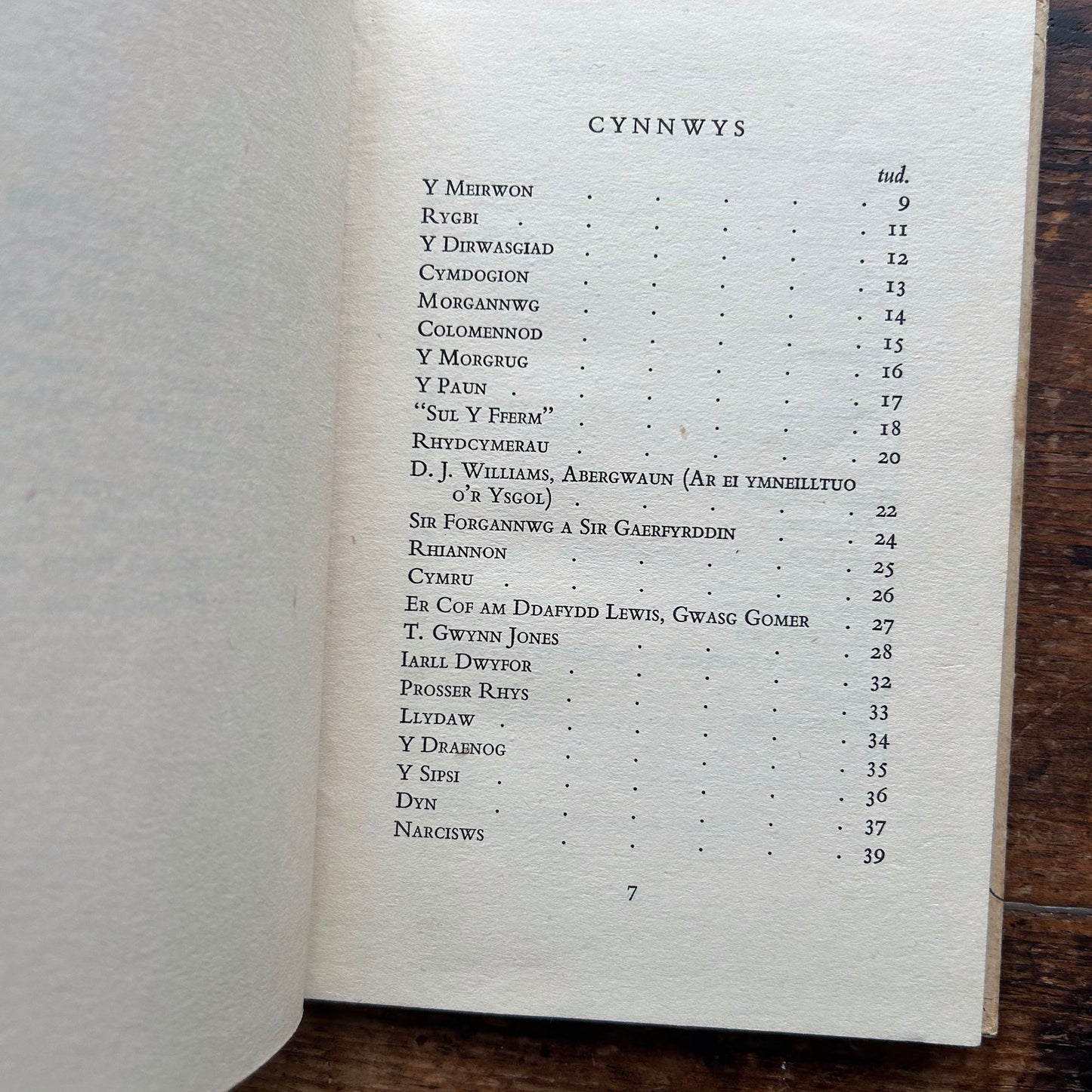 Eples - Gwenallt - Poetry 1951 (Preloved)