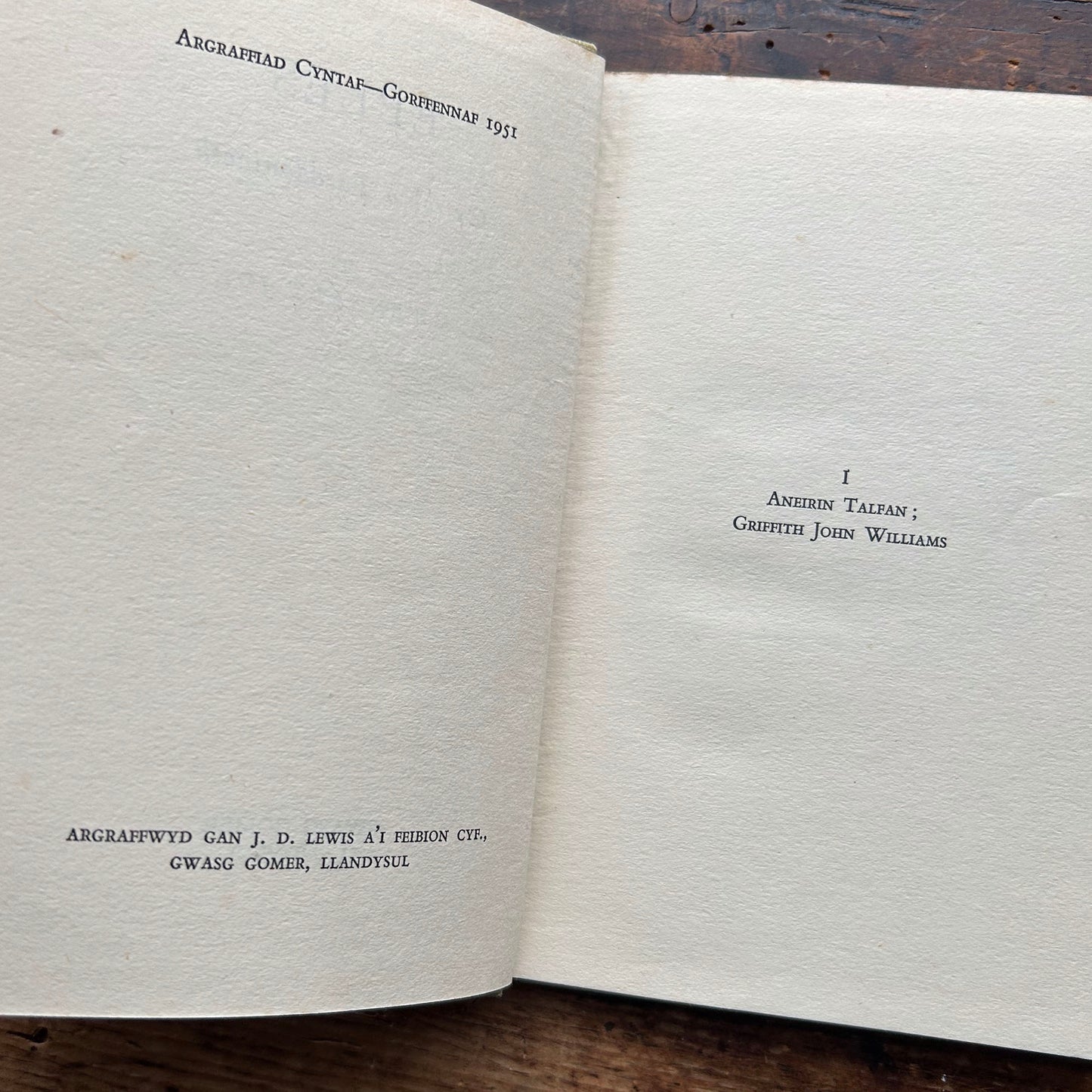 Eples - Gwenallt - Poetry 1951 (Preloved)