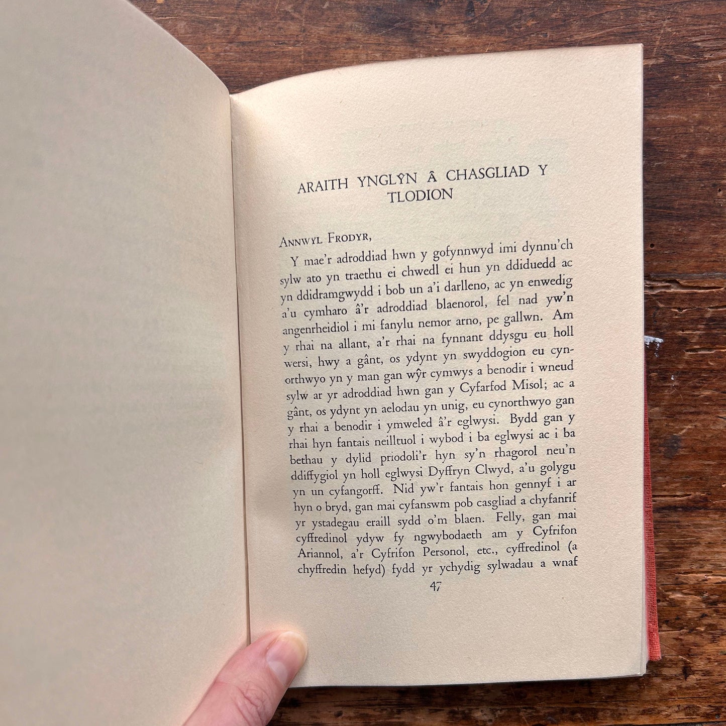 Nedw - E. Tegla Davies - Byrddau Glas - 1922 (Wedi'i ail-law)