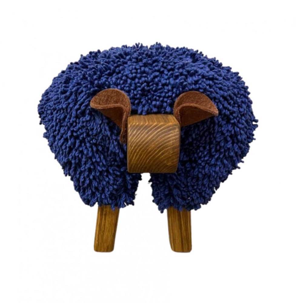 Foot Rest - Welsh Sheep - Original Ewemoo - Blueberry