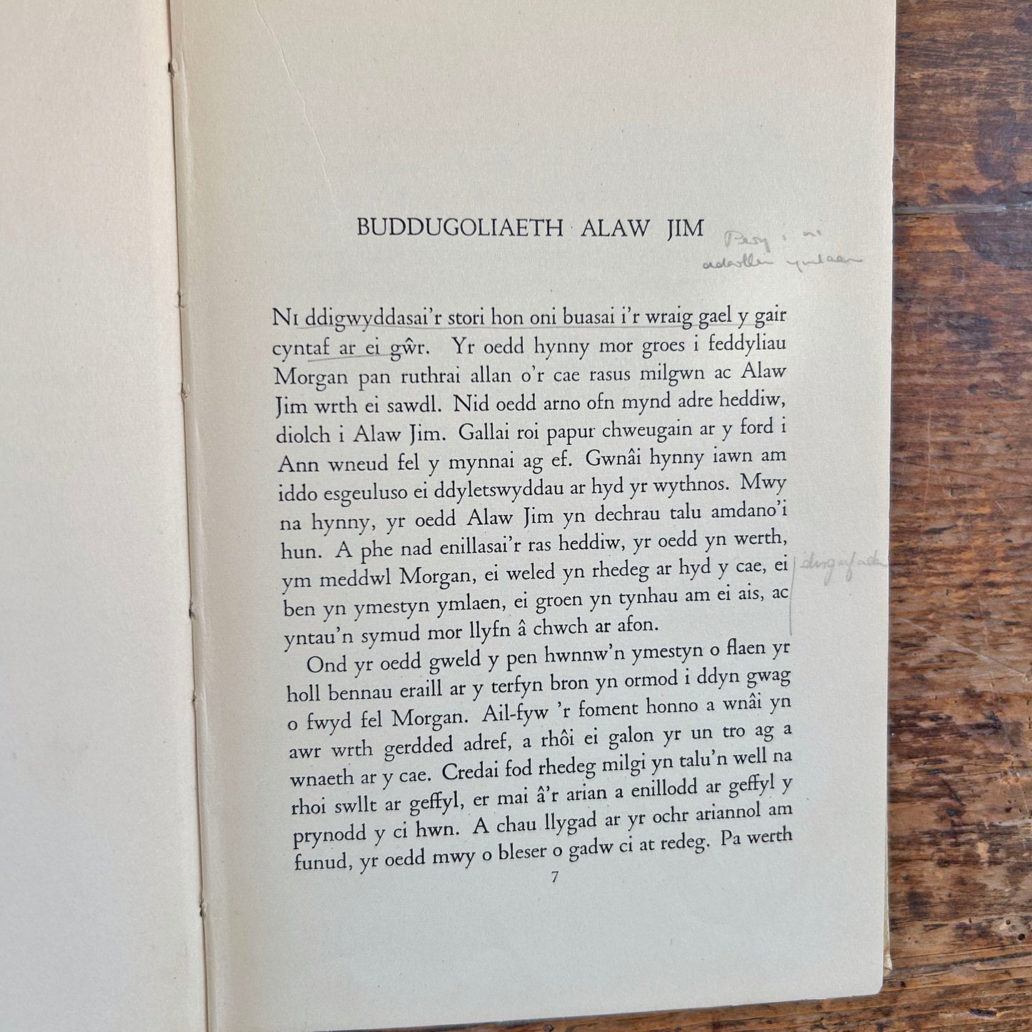 Fair Gaeaf a Storiau Eraill - Kate Roberts - 1949 (Preloved)