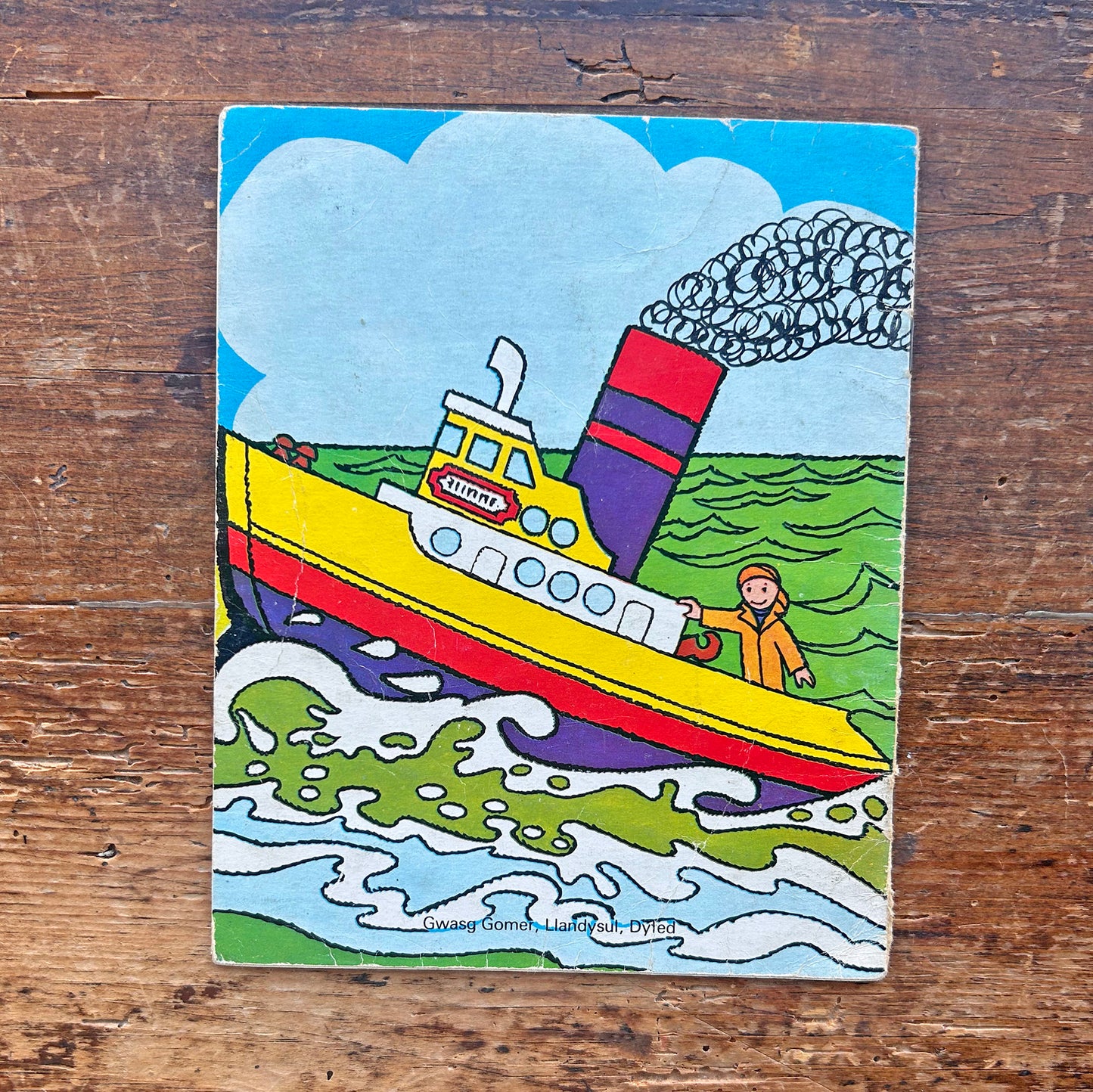 Ffwt-Ffwt Y Cwch - Tynnu - Cyfres Sgwrs a Stori 1 (Preloved)