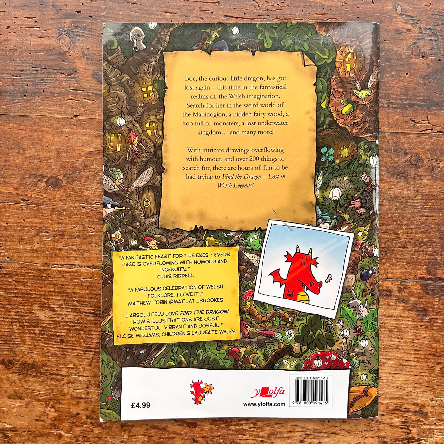 Dewch o hyd i'r Ddraig! - Ar Goll Mewn Chwedlau Cymreig - Huw Aaron