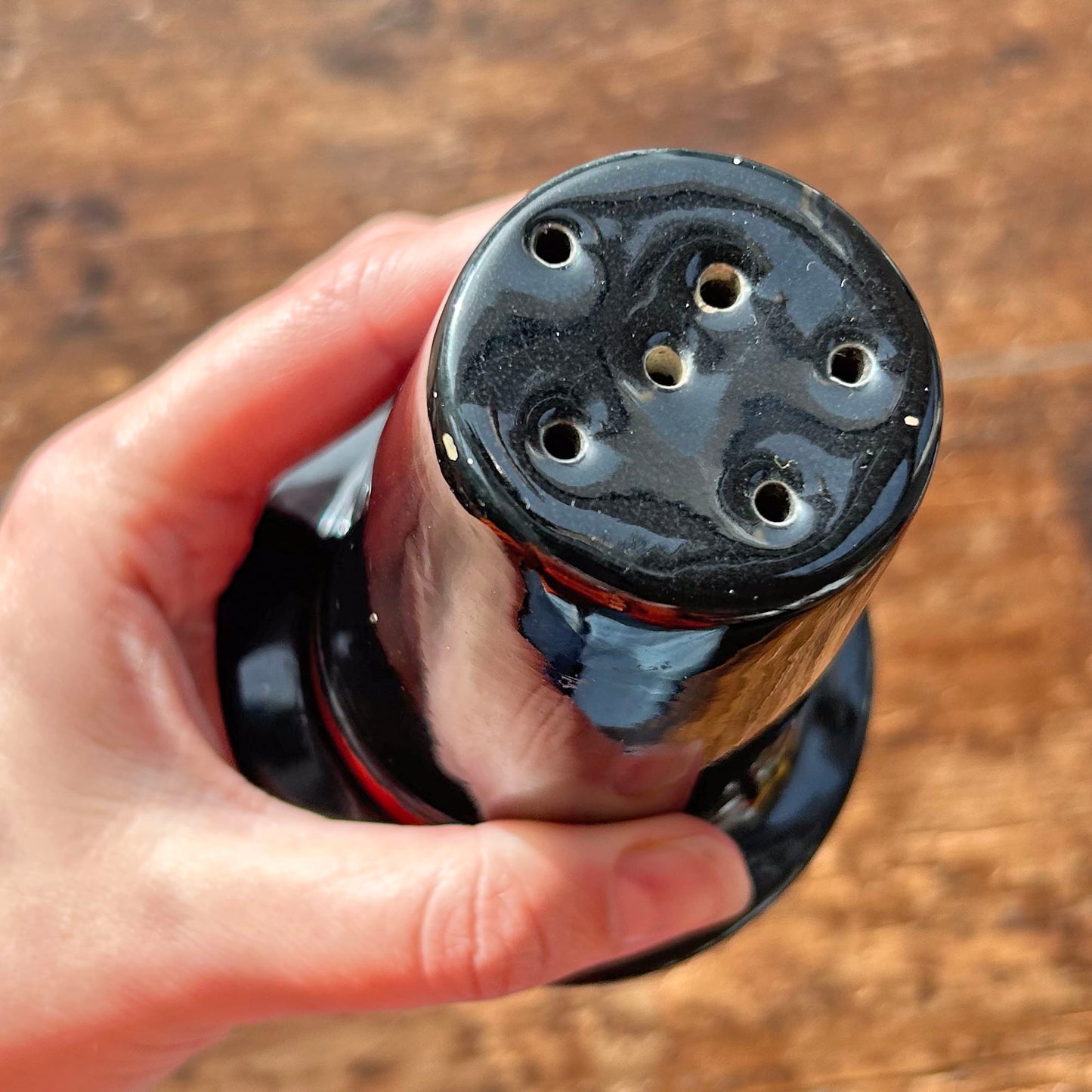 Flour / Sugar Shaker - Vintage - Welsh Lady - Novelty (Preloved)