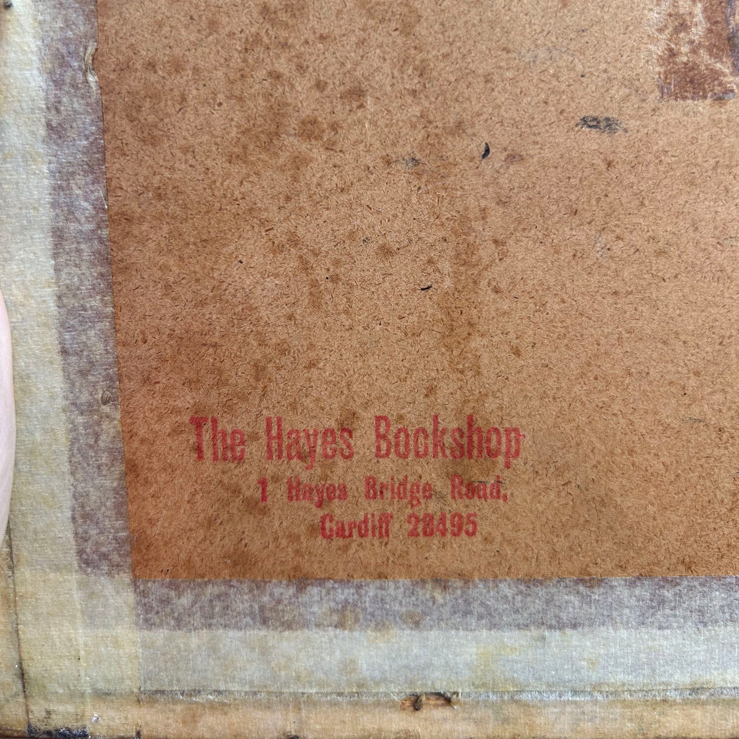 Framed Print - Cardiff Castle - Genuine Antique Print 1830 (Preloved)