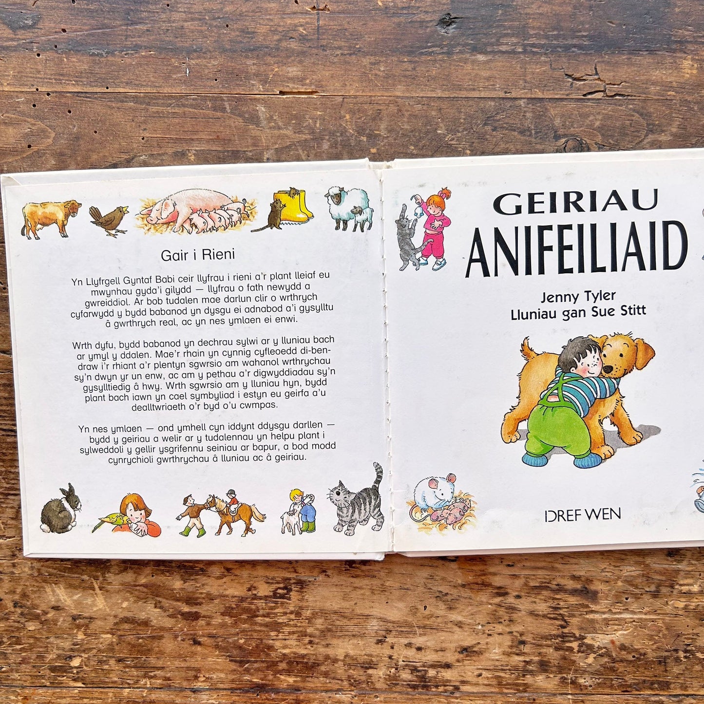 Geiriau Anifeiliaid - Animal Words 1989 (Preloved)