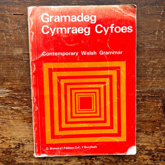 Gramadeg Cymraeg Cyfoes: Contemporary Welsh Grammar 1976 (Preloved)