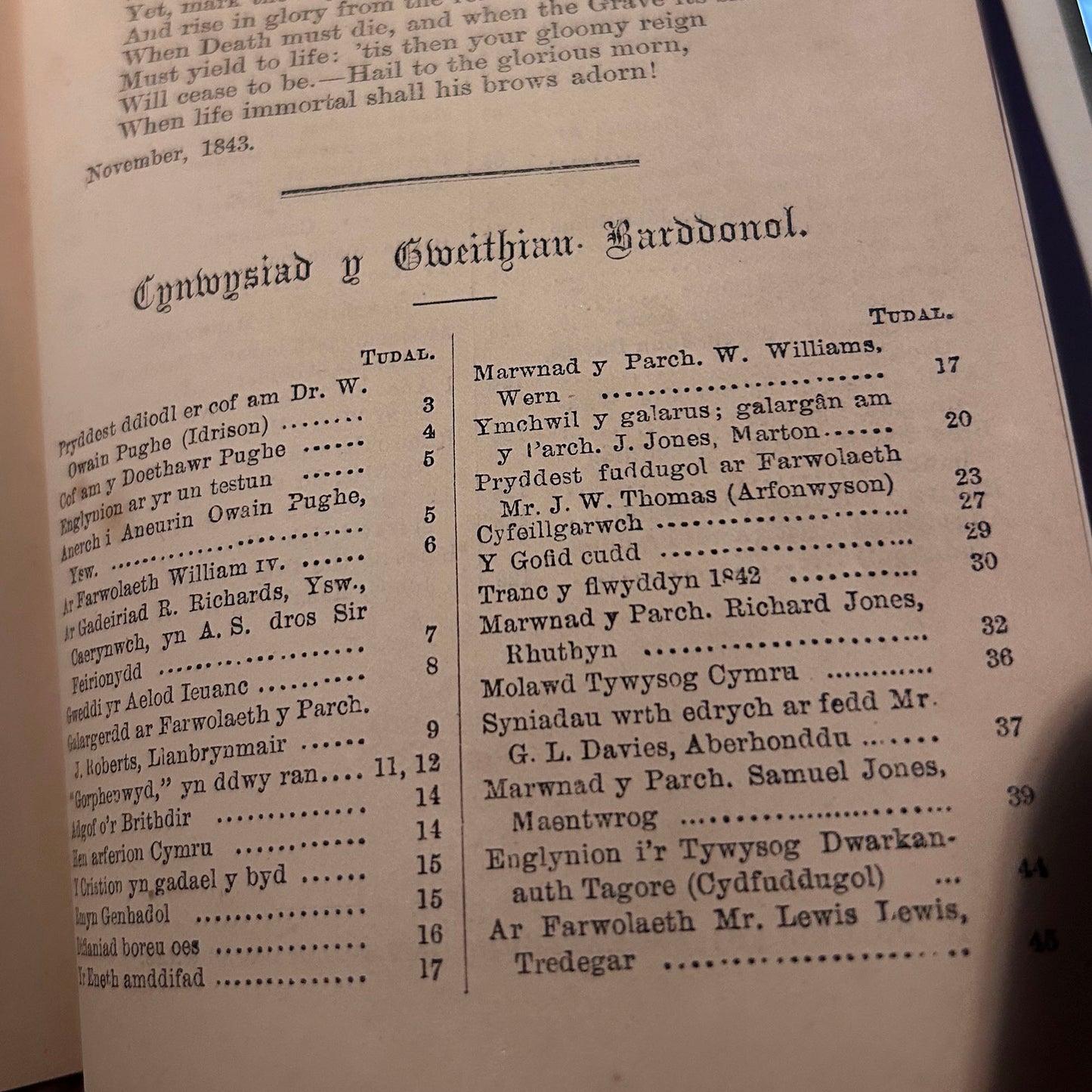 Gweithiau Barddonol - Ieuan Gwynedd - 1876 (Preloved)