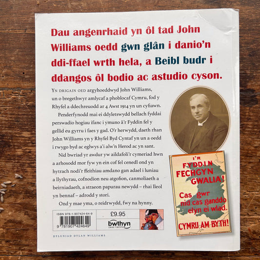 Gwn Glan a Beibl Budr - John Williams, Brynsiencyn, A'r Rhyfel Mawr - Harri Parri (Preloved)