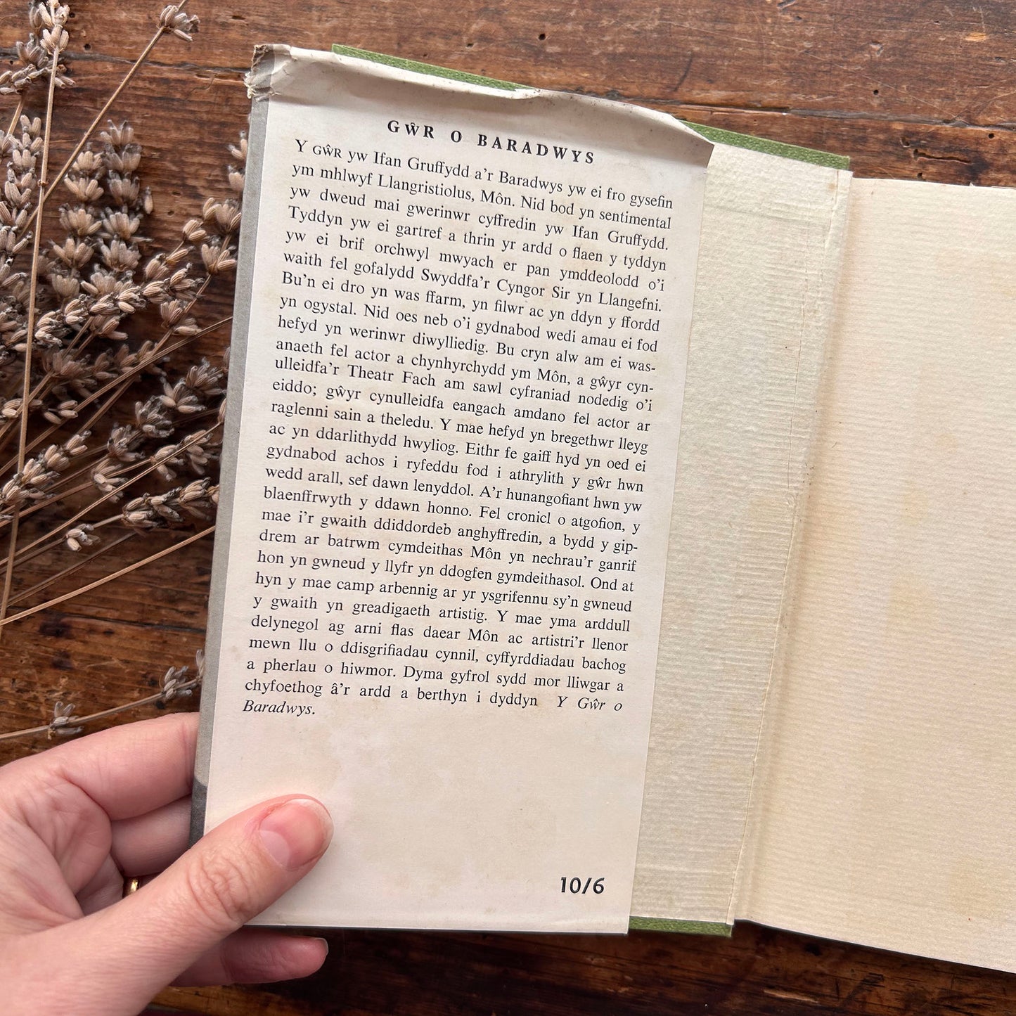 Gwr o Baradwys - Ifan Gruffydd Autobiography - 1963 (Preloved)