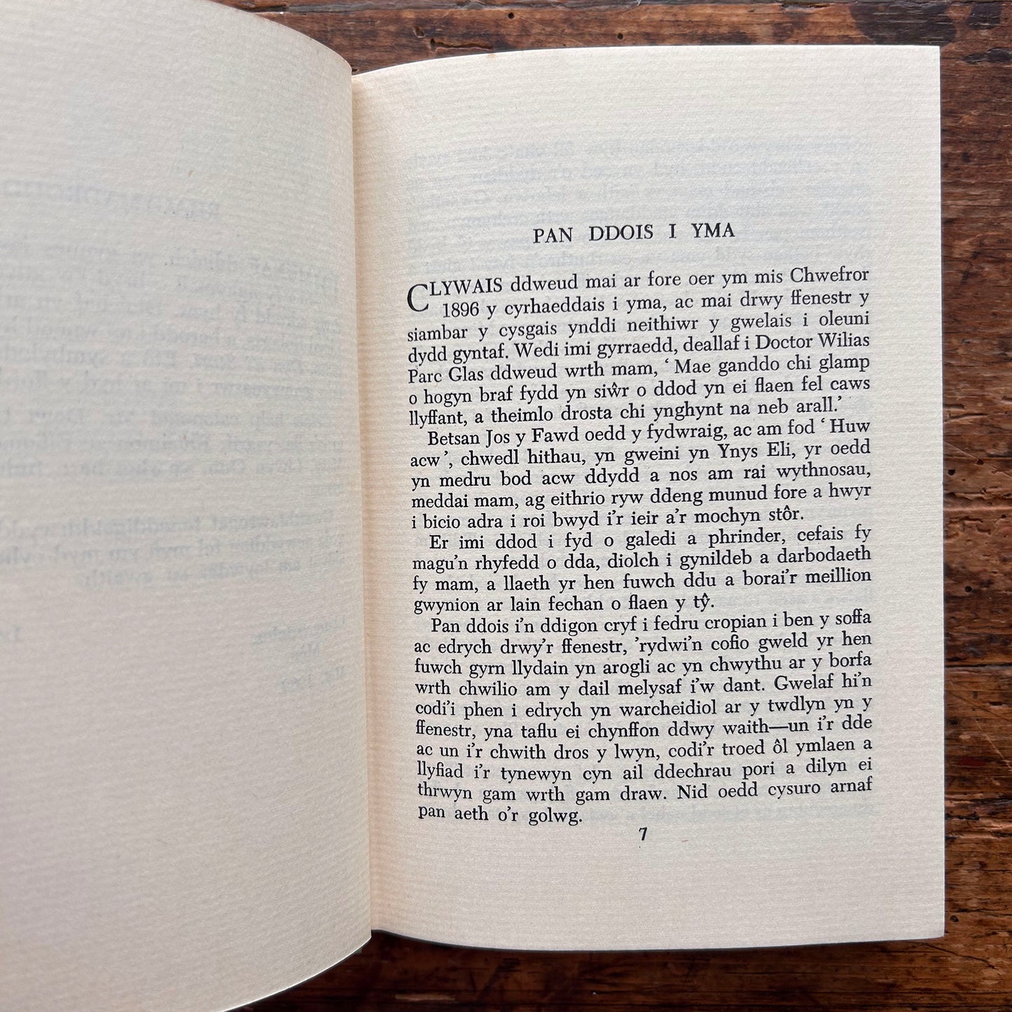 Gwr o Baradwys - Ifan Gruffydd Autobiography - 1963 (Preloved)