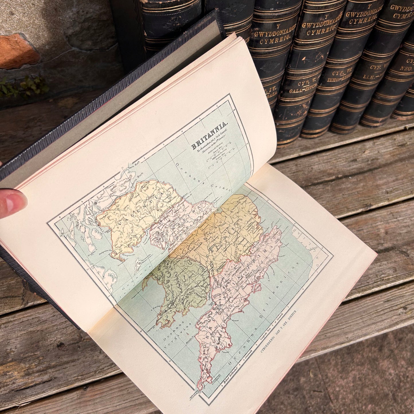 Gwyddoniadur Cymreig - Welsh Encyclopedia - Full Collection I-X - 1858 (Preloved Auction)