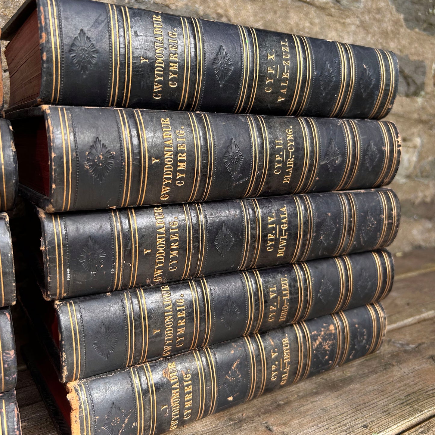 Gwyddoniadur Cymreig - Welsh Encyclopedia - Full Collection I-X - 1858 (Preloved Auction)