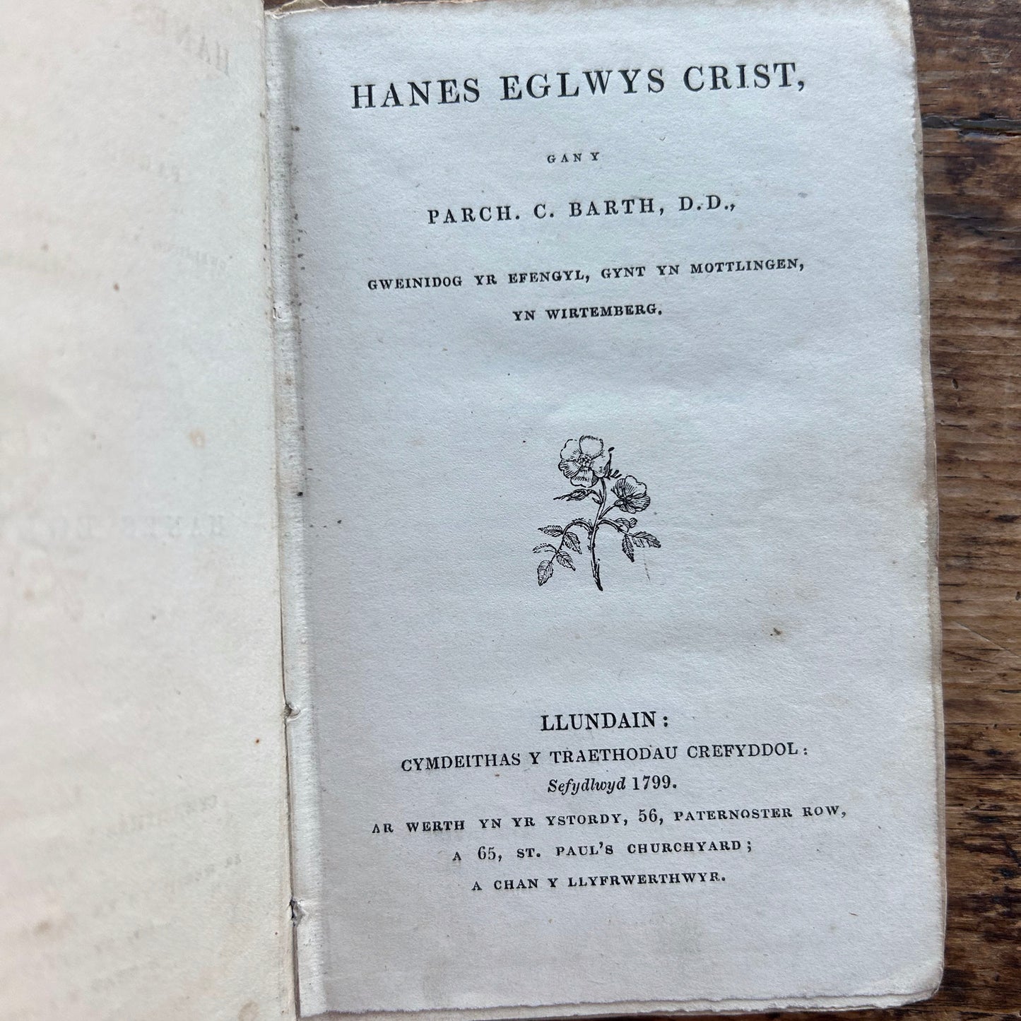 Hanes Eglwys Crist - A Church History - 1860 (Preloved)