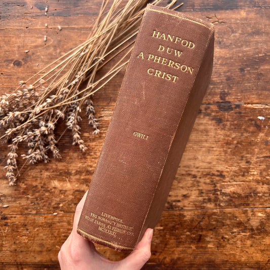 Hanfod Duw a Pherson Crist - John Gwili Jenkins 1931 (Preloved)