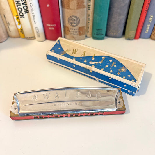 Harmonica - Wales -  Boxed - Vintage (Preloved)