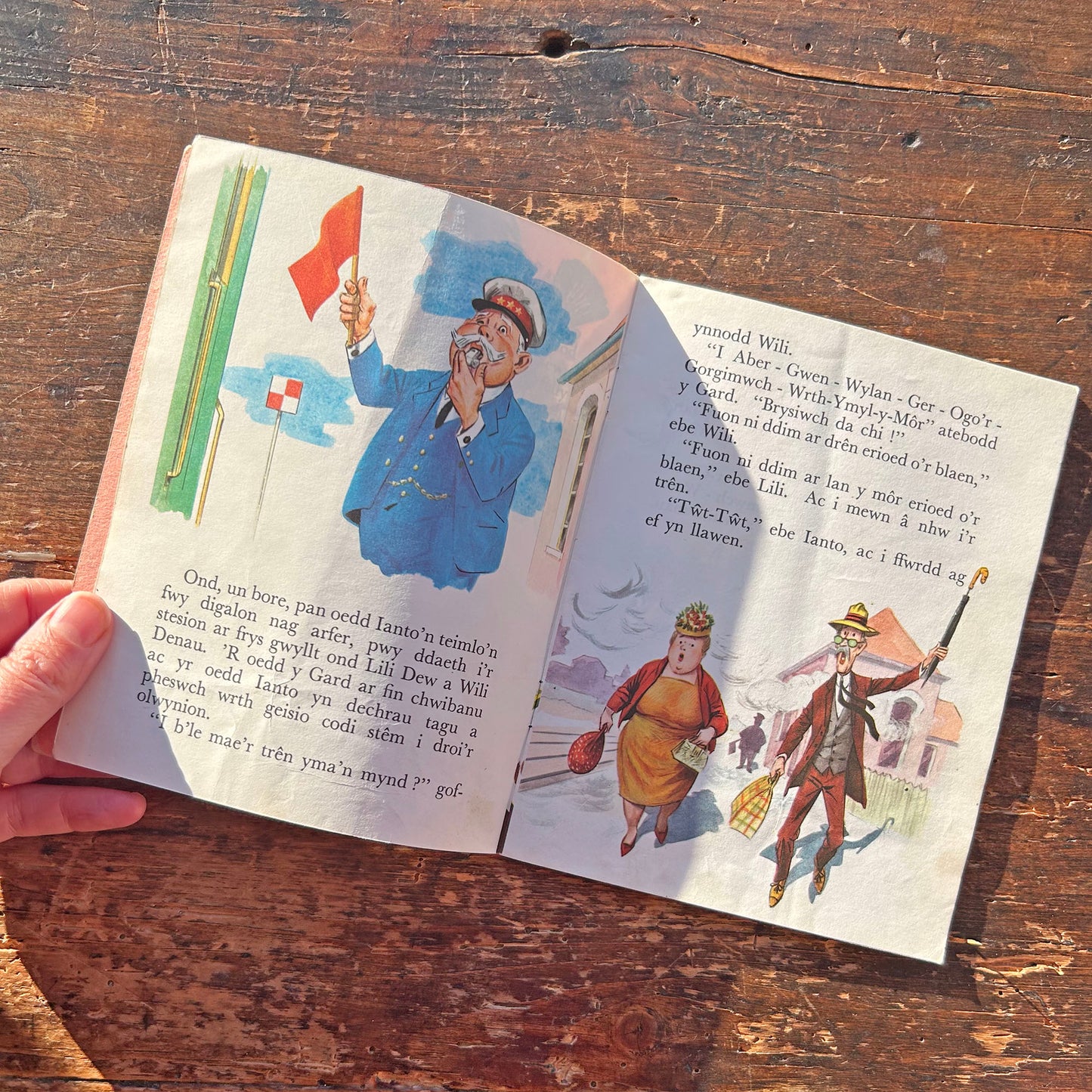 Ianto - Y Tren Twt Twt - Vintage Welsh Book (Preloved)
