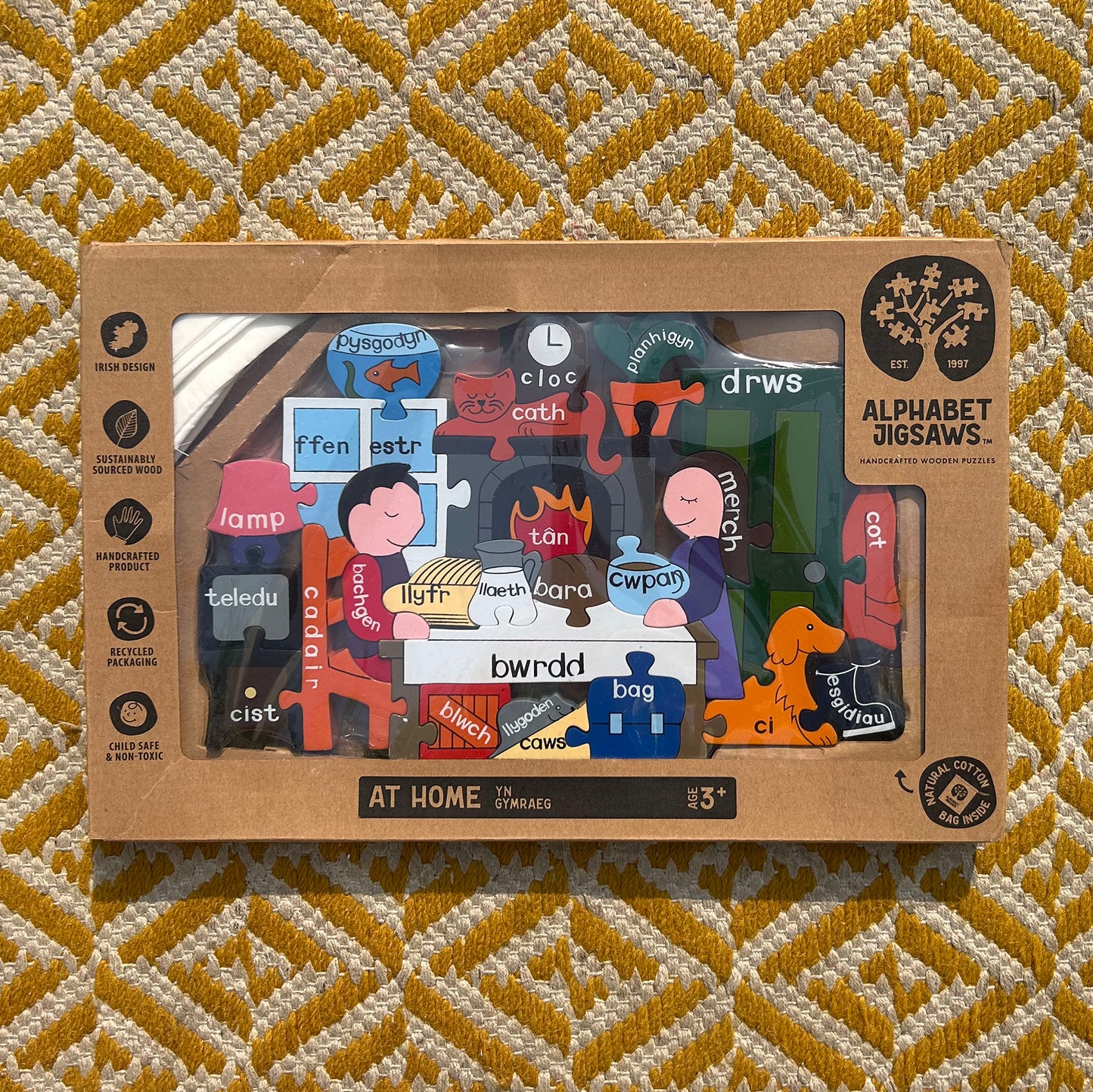 Jigsaw - Wooden - Welsh Home