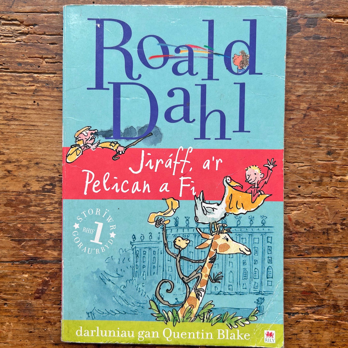 Jiraff, A'r Pelican a Fi - Roald Dahl (Preloved)