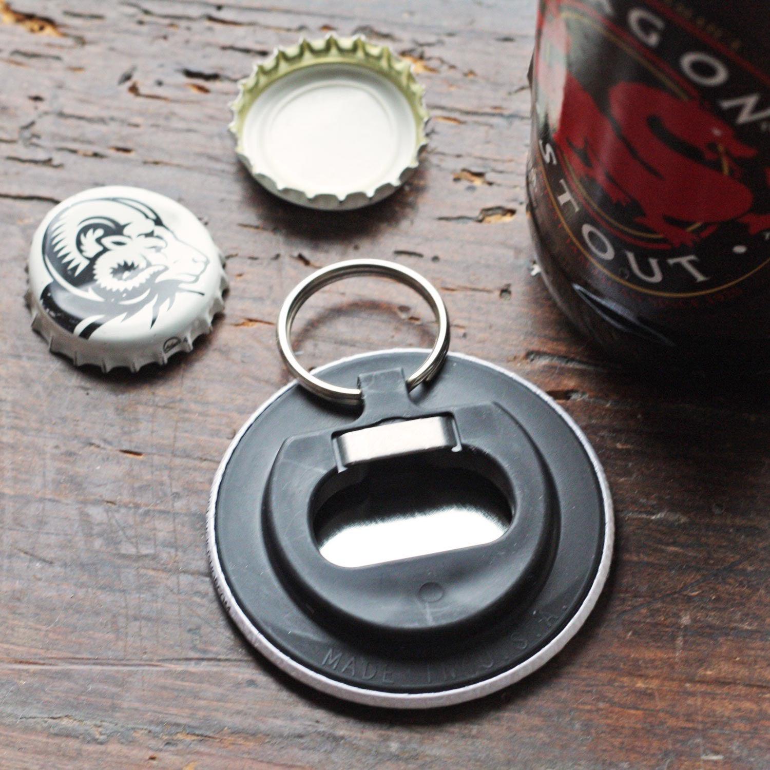 Keyring Bottle Opener - Gwell Llaeth Cymru na Chwrw Lloegr