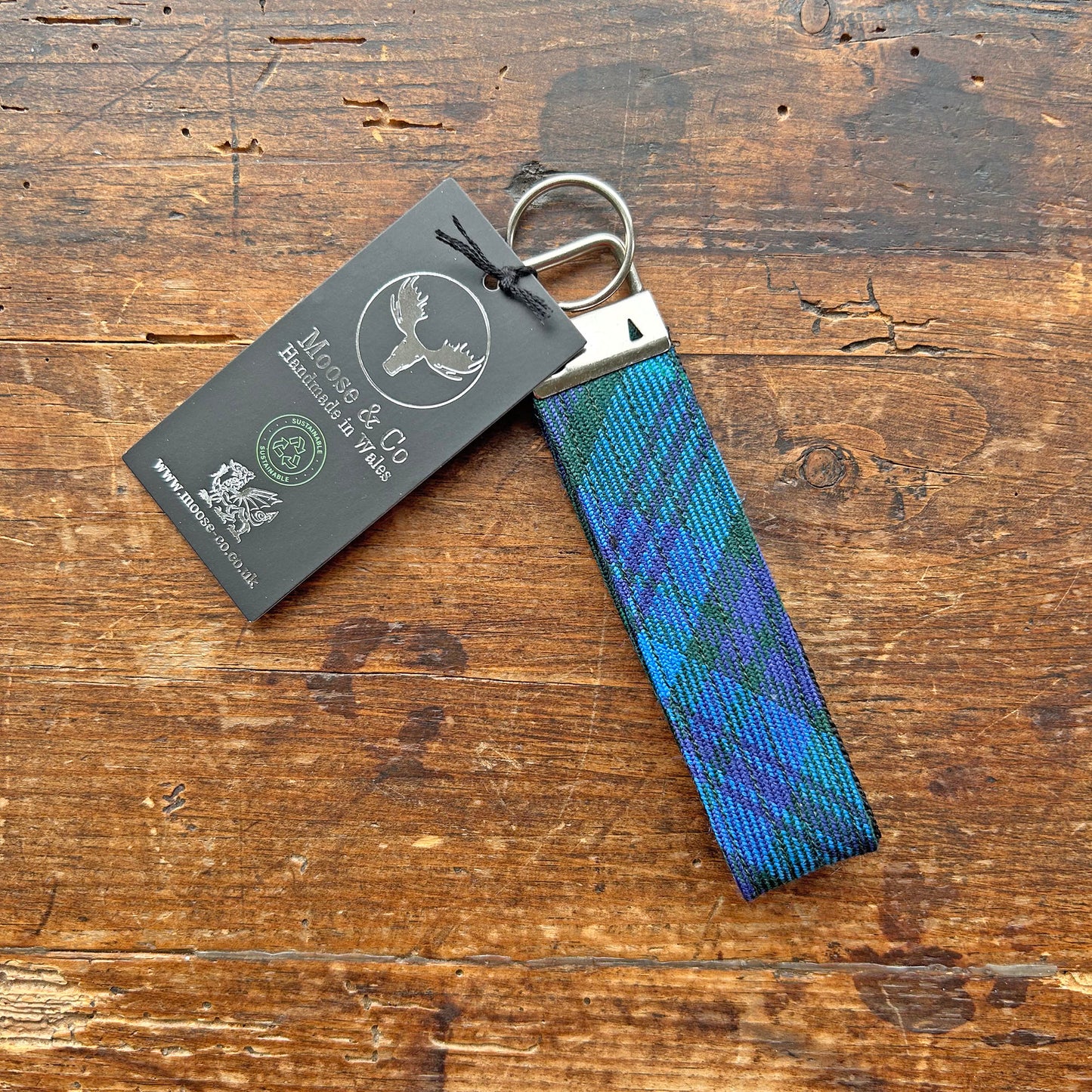 Keyring / Keychain - Welsh Tartan - Jones